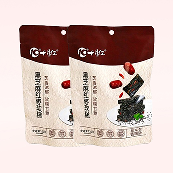 黑芝麻紅棗軟糕